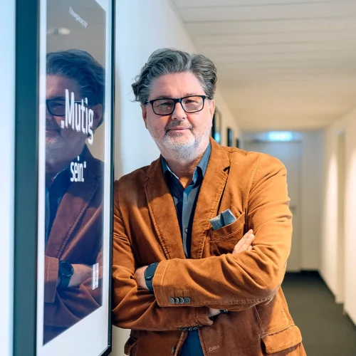 b!z Alex Baruschke mutig sein